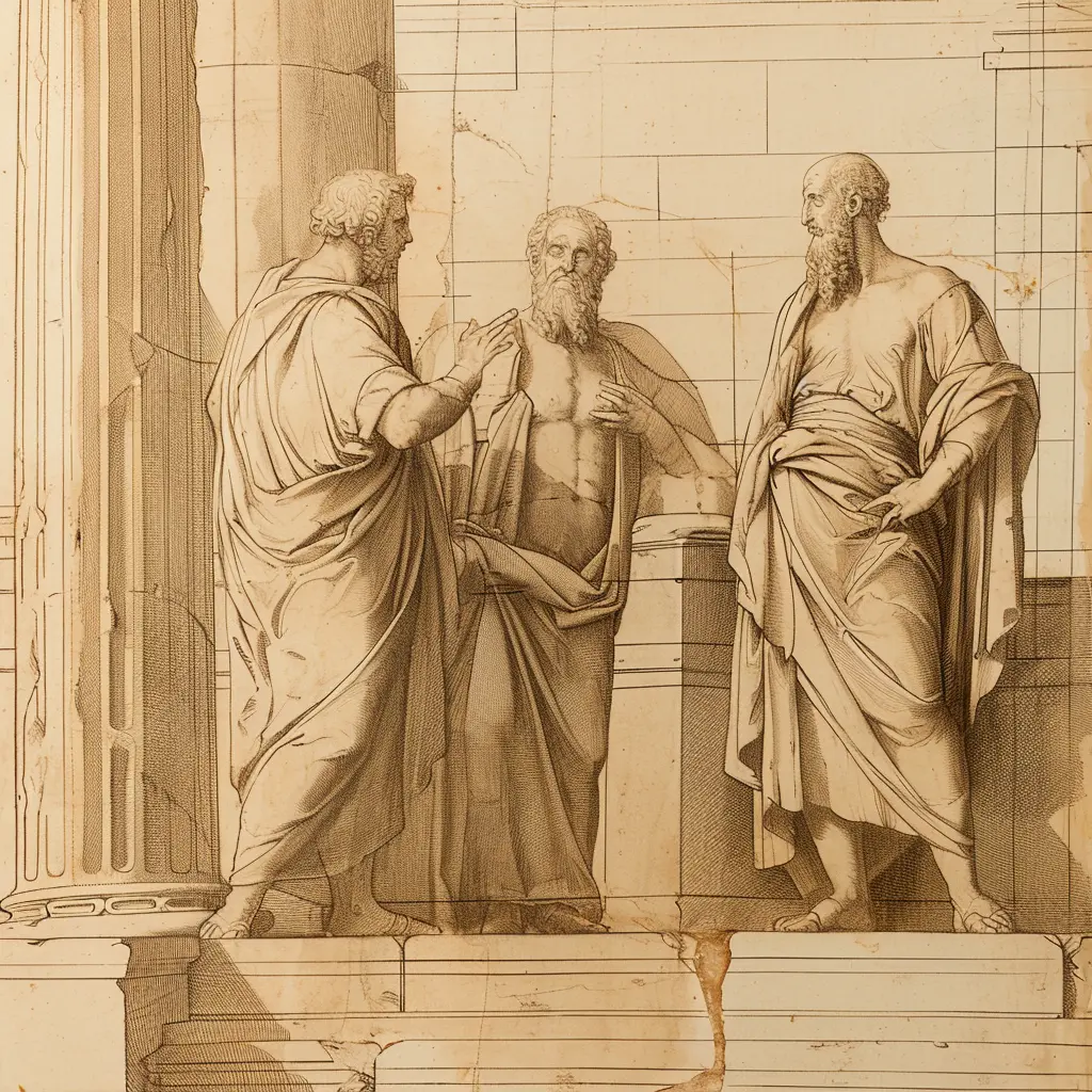 Greeks debating human nature