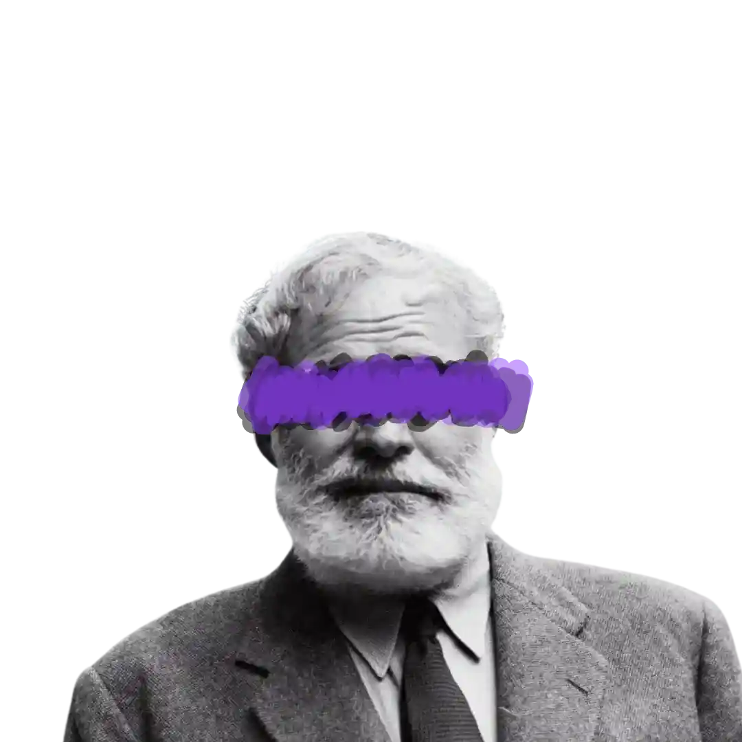Portrait of Ernest Hemingway